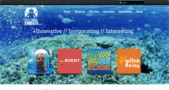 Desktop Screenshot of oceanwalkervanuatu.com